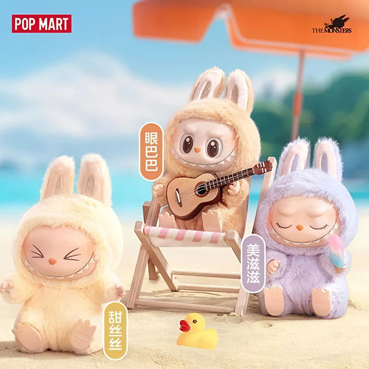POP MART LABUBU The Monsters Have A Seat Series Vinyl Plush Pendant Keychain Blind Box