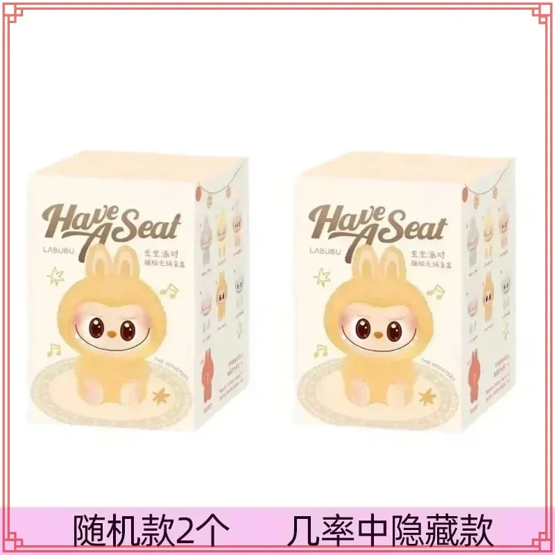Labubu V1 V2 V3 Heartbeat Macaron Have A Seat Big Into Energy Series