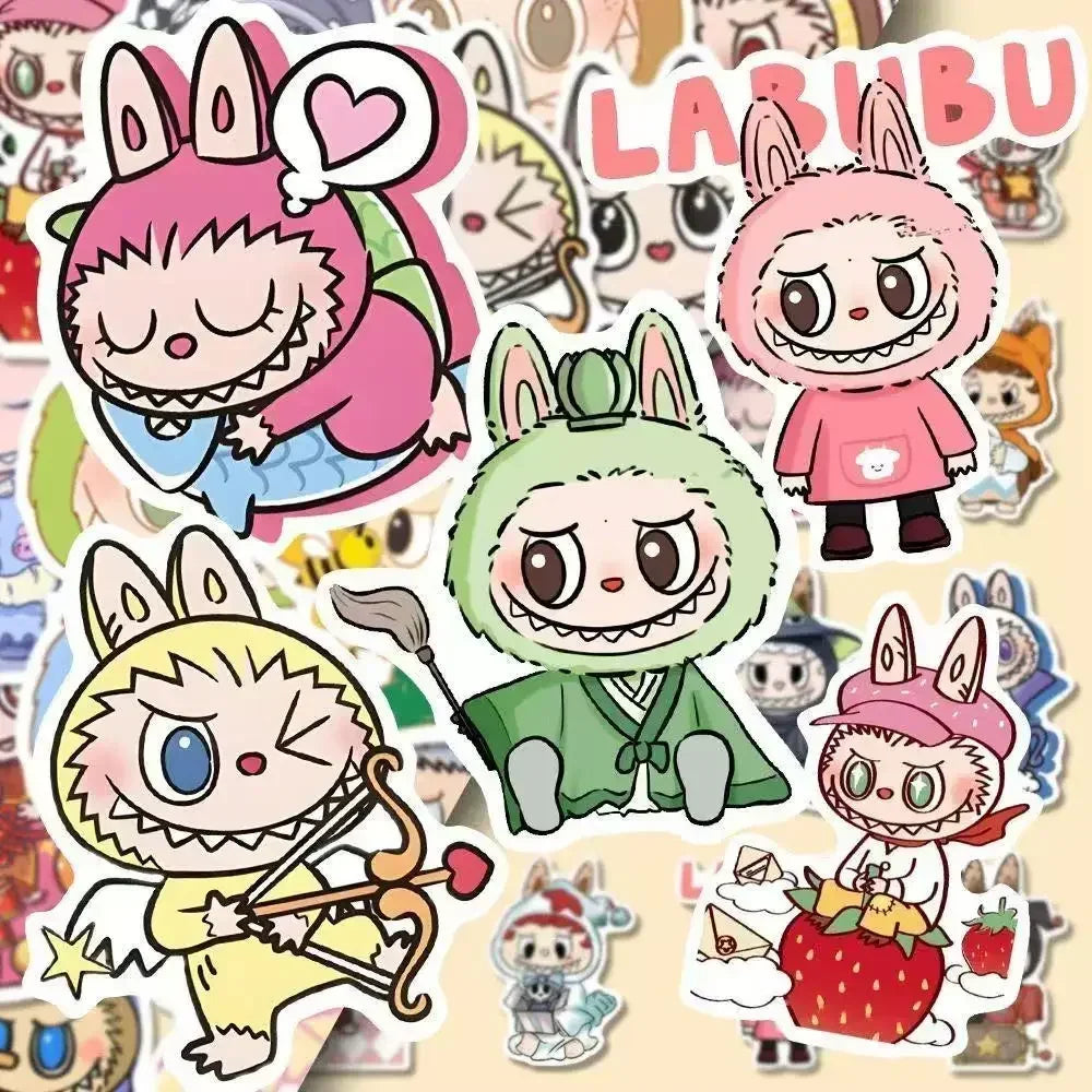 Labubu V1 V2 V3 Heartbeat Macaron Have A Seat Big Into Energy Series